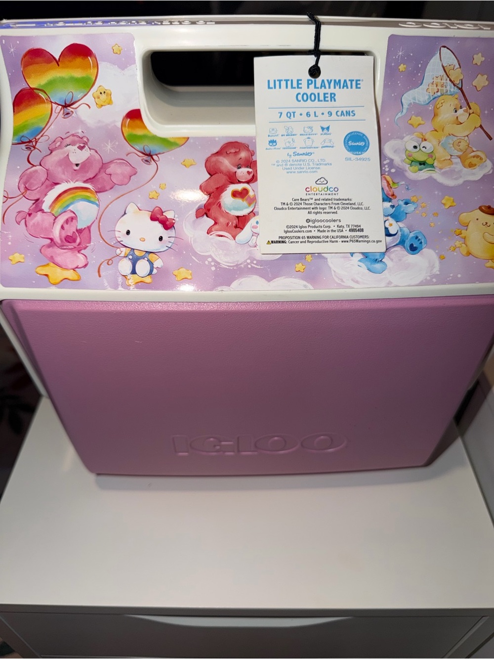 IGLOOxHello Kitty & Care Bears Cooler - Pink - Picture 2 of 3